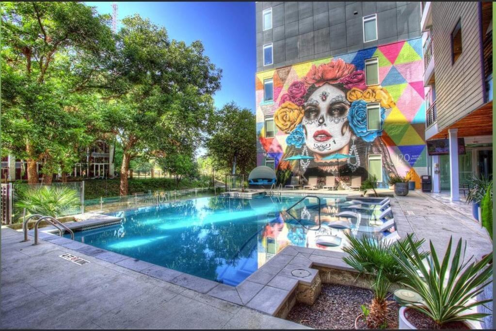 Riverwalk Penthouse Oasis W/Free Parking Gym Pool San Antonio Exteriör bild