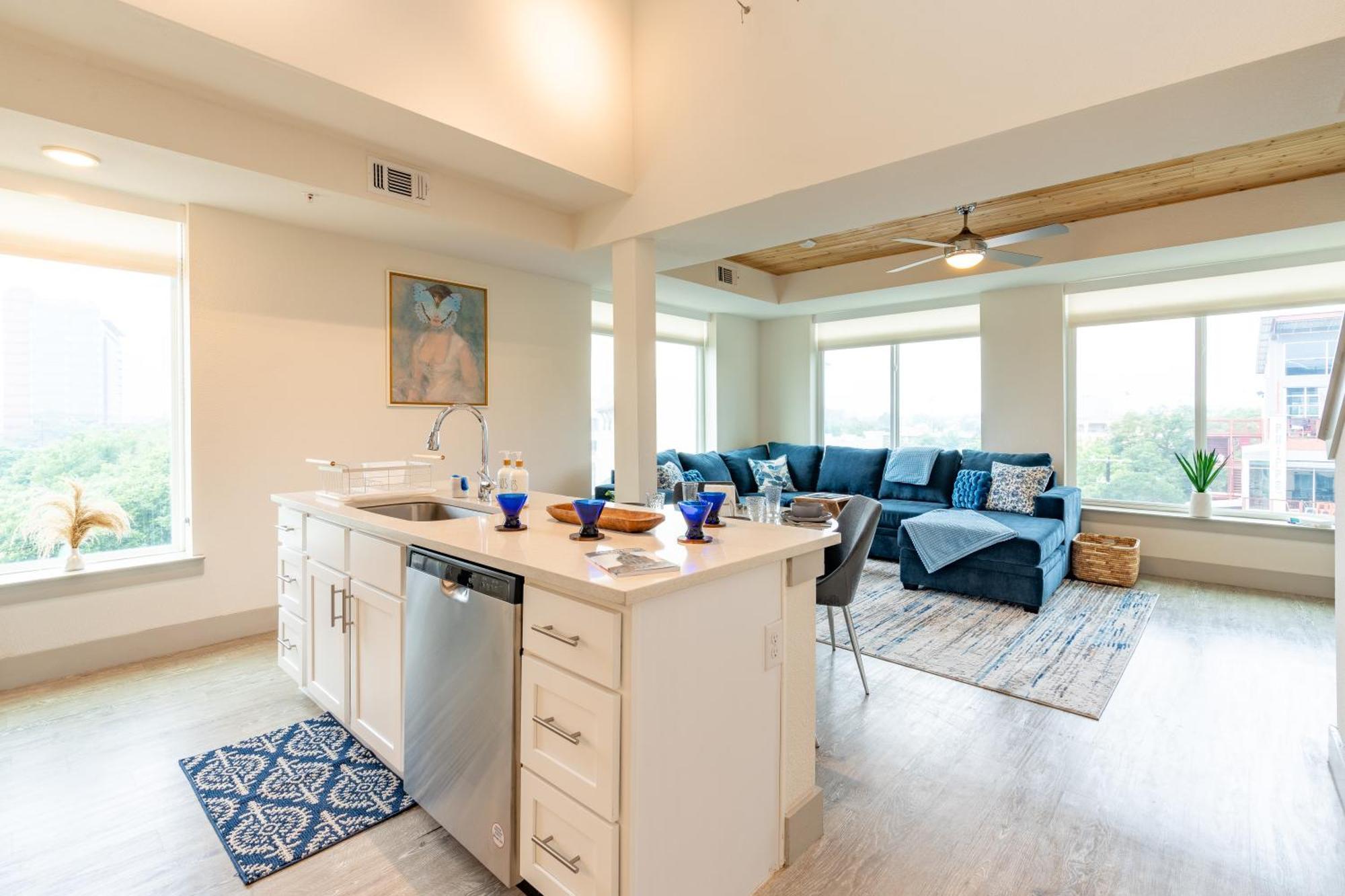 Riverwalk Penthouse Oasis W/Free Parking Gym Pool San Antonio Exteriör bild